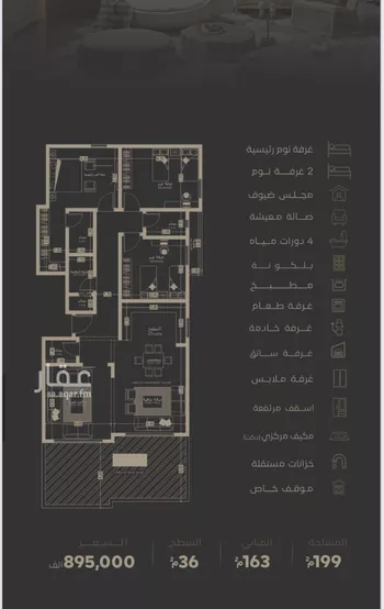 شقة للبيع في شارع صالح جودت, حي السلامة, مدينة جدة, منطقة مكة المكرمة صورة 5