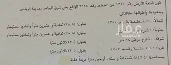 أرض للبيع في حي الزاهر, مدينة الرياض, منطقة الرياض