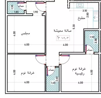 شقة للبيع في شارع جمال بن عبد الله شيخ, حي الواحة, مدينة جدة, منطقة مكة المكرمة
