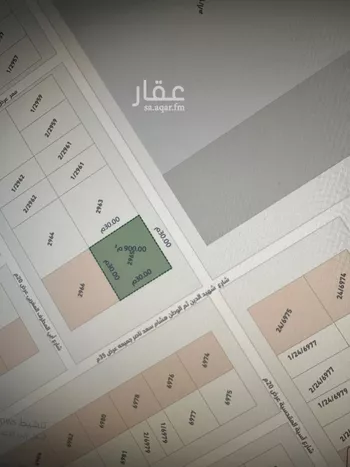 أرض للإيجار في شارع شهيد الدين ثم الوطن هشام سعد ناصر جميع, حي المهدية, مدينة الرياض, منطقة الرياض صورة 4