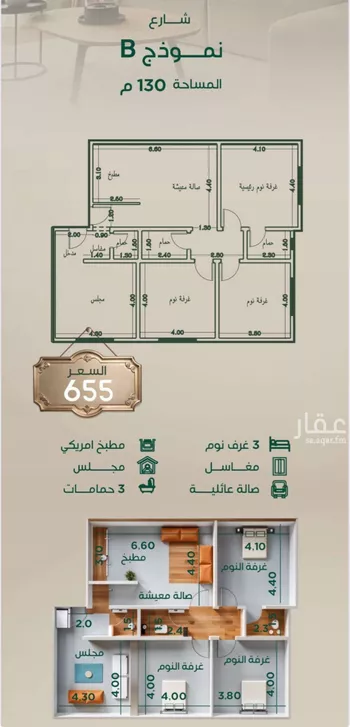 شقة للبيع في شارع عبدالرحمن الحلواني, حي الروضة, مدينة جدة, منطقة مكة المكرمة صورة 2