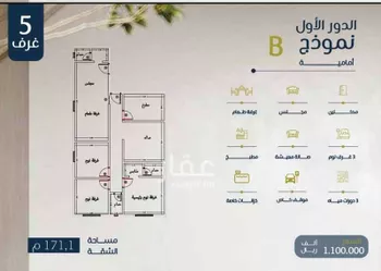 شقة للبيع في شارع ابو بهيه الغذاري, حي الزهراء, مدينة جدة, منطقة مكة المكرمة
