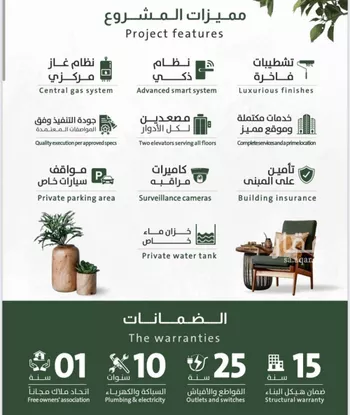 شقة للبيع في شارع ربيعة بن سعد, حي الربوة, مدينة جدة, منطقة مكة المكرمة