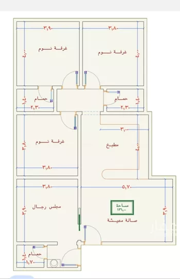 شقة للبيع في شارع الامير عبدالمجيد, حي الصواري, مدينة جدة, منطقة مكة المكرمة صورة 5