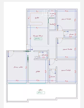 شقة للبيع في شارع الامير عبدالمجيد, حي الصواري, مدينة جدة, منطقة مكة المكرمة