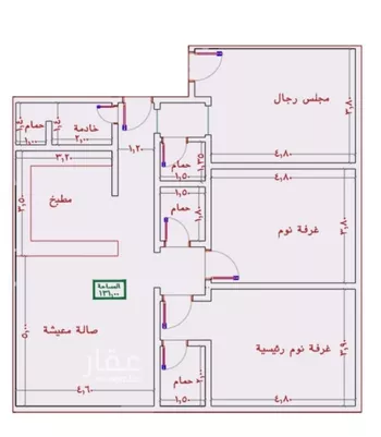 شقة للبيع في حي الجامعة, مدينة جدة, منطقة مكة المكرمة