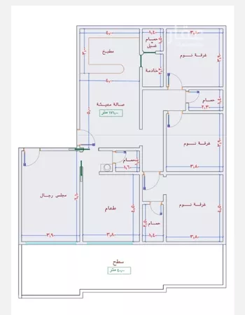 شقة للبيع في شارع الامير عبدالمجيد, حي الصواري, مدينة جدة, منطقة مكة المكرمة صورة 3