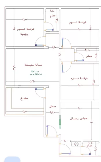 شقة للبيع في شارع الامير عبدالمجيد, حي الصواري, مدينة جدة, منطقة مكة المكرمة صورة 3