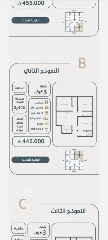 شقة للبيع في شارع ام مجييد الانصاريه, حي النعيم, مدينة جدة, منطقة مكة المكرمة صورة 4
