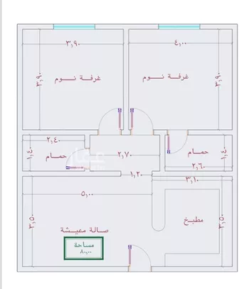 شقة للبيع في شارع الامير عبدالمجيد, حي الصواري, مدينة جدة, منطقة مكة المكرمة