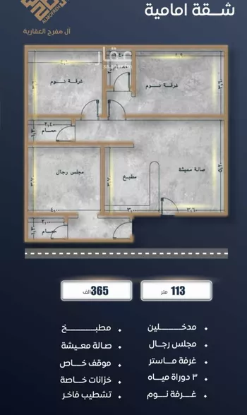 شقة للبيع في شارع ابن نجيم, حي الصواري, مدينة جدة, منطقة مكة المكرمة صورة 3