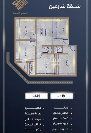 شقة للبيع في شارع ابن نجيم, حي الصواري, مدينة جدة, منطقة مكة المكرمة صورة 3
