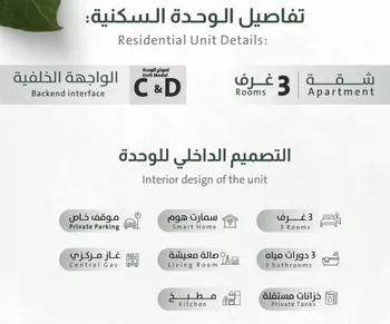 شقة للبيع في شارع ربيعة بن سعد, حي الربوة, مدينة جدة, منطقة مكة المكرمة صورة 2