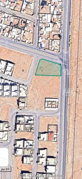 أرض للبيع في شارع الحكم بن عمرو بن الشريد, حي ضاحية الملك فهد, مدينة عرعر, منطقة الحدود الشماليه