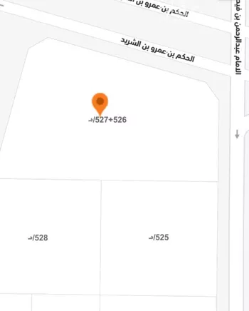 أرض للبيع في شارع الحكم بن عمرو بن الشريد, حي ضاحية الملك فهد, مدينة عرعر, منطقة الحدود الشماليه صورة 4