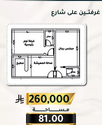 شقة للبيع في شارع الاسود, حي الثغر, مدينة جدة, منطقة مكة المكرمة