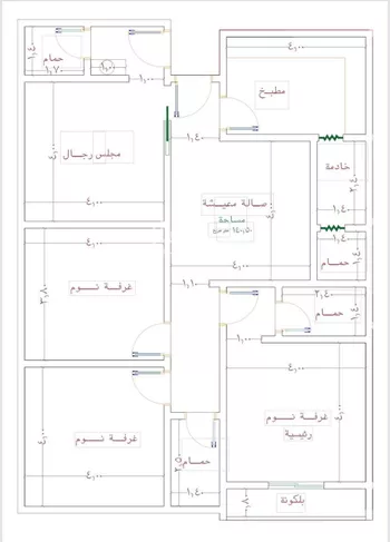 شقة للبيع في شارع الامير عبدالمجيد, حي الصواري, مدينة جدة, منطقة مكة المكرمة صورة 2
