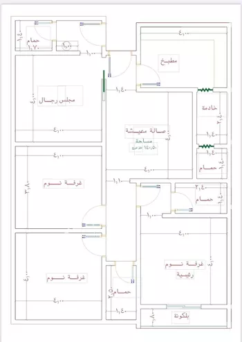 شقة للبيع في شارع الامير عبدالمجيد, حي الصواري, مدينة جدة, منطقة مكة المكرمة صورة 2