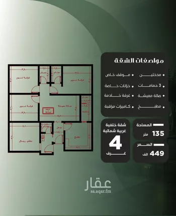 شقة للبيع في حي النزهة, مدينة جدة, منطقة مكة المكرمة