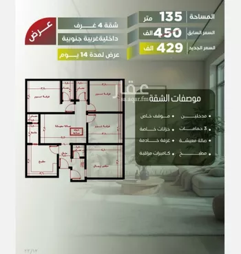 شقة للبيع في شارع أبو الحسن التميمى, حي الصفاء, مدينة جدة, منطقة مكة المكرمة