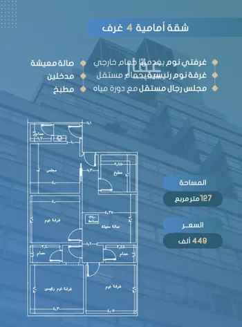 شقة للبيع في شارع أحمد بن خلف, حي الصواري, مدينة جدة, منطقة مكة المكرمة صورة 5