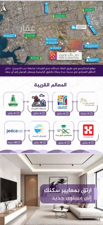 شقة للبيع في شارع احمد بن عيسى الرومي, حي الفيحاء, مدينة جدة, منطقة مكة المكرمة