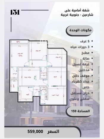 شقة للبيع في حي الصواري, مدينة جدة, منطقة مكة المكرمة صورة 5