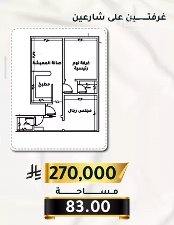 شقة للبيع في شارع الاسود, حي الثغر, مدينة جدة, منطقة مكة المكرمة صورة 3