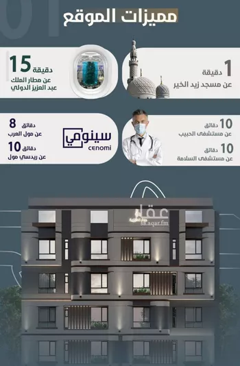 شقة للبيع في شارع ابو مصعب الاسدي, حي النعيم, مدينة جدة, منطقة مكة المكرمة صورة 2