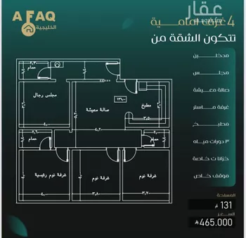 شقة للبيع في شارع عمرو ابن الاخوص, حي النزهة, مدينة جدة, منطقة مكة المكرمة