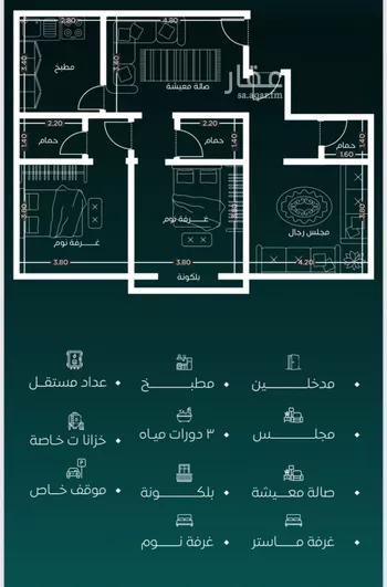 شقة للبيع في شارع ابن ابي سرح, حي السلامة, مدينة جدة, منطقة مكة المكرمة صورة 3