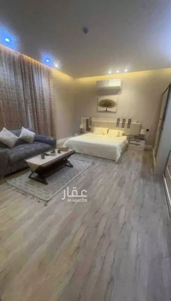 استديو مفروش للحجز في شارع وادي العمارية, حي القادسية, الرياض