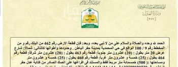 أرض للبيع في شارع انقره ، حي المحمدية ، حفر الباطن ، حفر الباطن