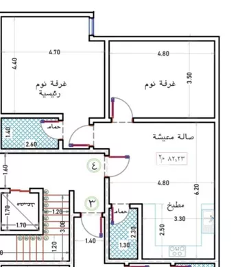 شقة للبيع في شارع الواحة, حي الواحة, مدينة جدة, منطقة مكة المكرمة صورة 5