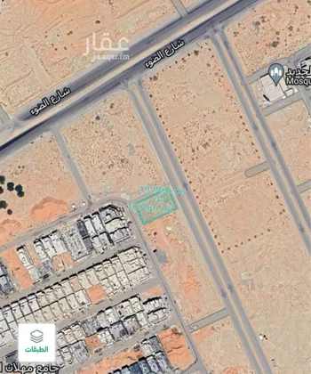 أرض للبيع في شارع النابغة الجعدي, حي الرمال, مدينة الرياض, منطقة الرياض صورة 3