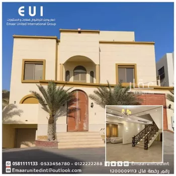 فيلا للبيع في شارع رجاء ابن مرجي, حي الياقوت, مدينة جدة, منطقة مكة المكرمة