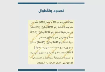أرض للبيع في شارع ابي شعيب السوسي, حي الغنامية, مدينة الرياض, منطقة الرياض صورة 3