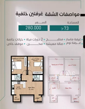 شقة للبيع في شارع ثريبان بارق, حي النزهة, مدينة جدة, منطقة مكة المكرمة صورة 4