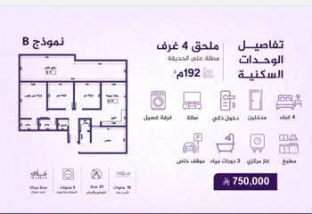 شقة للبيع في شارع طريق الملك عبدالله, حي الفيحاء, مدينة جدة, منطقة مكة المكرمة صورة 4