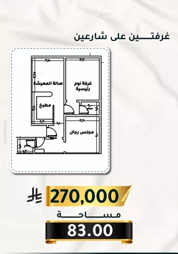 شقة للبيع في شارع الاسود, حي الثغر, مدينة جدة, منطقة مكة المكرمة صورة 5