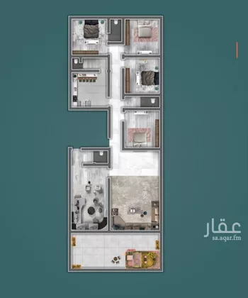 شقة للبيع في حي السلامة, مدينة جدة, منطقة مكة المكرمة صورة 2