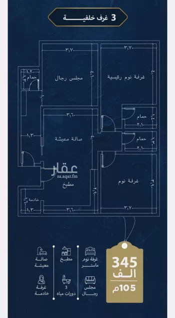 شقة للبيع في شارع ثريبان بارق, حي النزهة, مدينة جدة, منطقة مكة المكرمة صورة 5