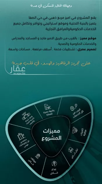 شقة للبيع في حي الصفاء, مدينة جدة, منطقة مكة المكرمة صورة 4