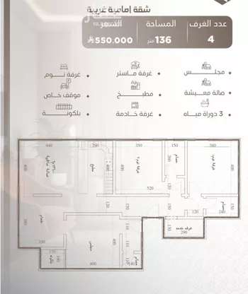 شقة للبيع في شارع ابو السبع الزرقي, حي النعيم, مدينة جدة, منطقة مكة المكرمة صورة 2