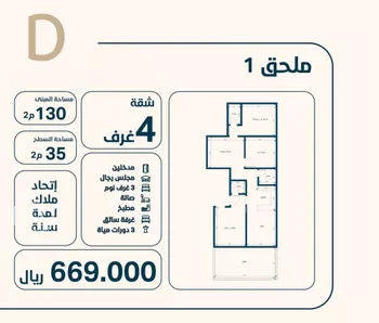 شقة للبيع في حي النعيم, مدينة جدة, منطقة مكة المكرمة صورة 4
