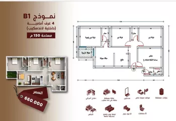 شقة للبيع في شارع ابن الرومي, حي الحمراء, مدينة جدة, منطقة مكة المكرمة صورة 4
