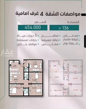 شقة للبيع في شارع ثريبان بارق, حي النزهة, مدينة جدة, منطقة مكة المكرمة صورة 5