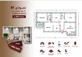 شقة للبيع في شارع ابن الرومي, حي الحمراء, مدينة جدة, منطقة مكة المكرمة صورة 4