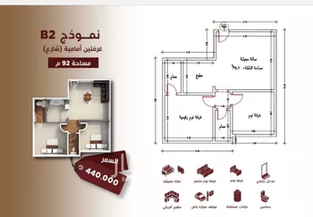 شقة للبيع في شارع ابن الرومي, حي الحمراء, مدينة جدة, منطقة مكة المكرمة صورة 3