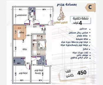 شقة للبيع في حي الصفاء, مدينة جدة, منطقة مكة المكرمة صورة 5